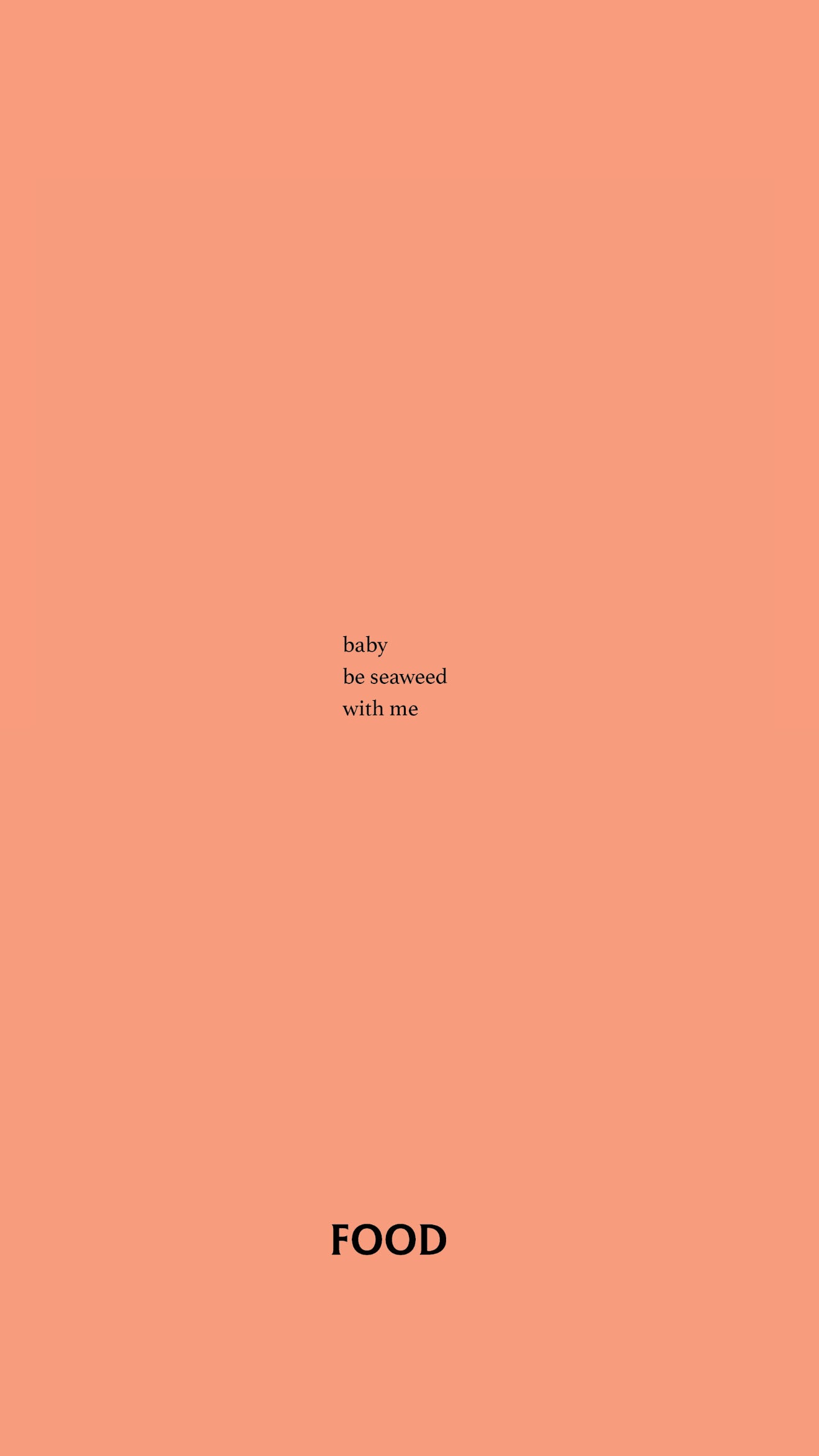 Poem Like Nobody's Watching by Sampson Starkweather